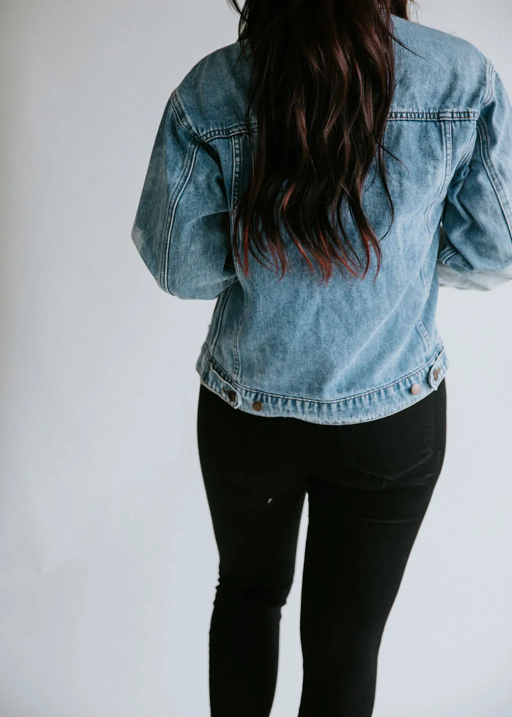 Frankie Vintage Wash Denim Jacket FINAL SALE