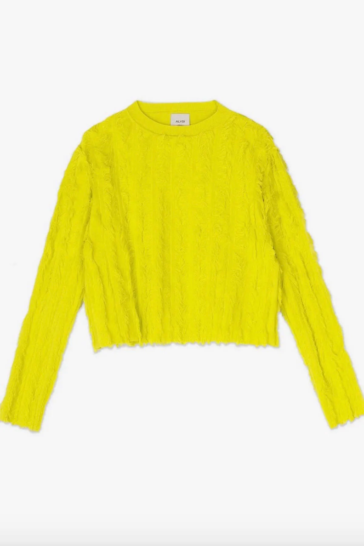 Fringe Sweater - Yellow