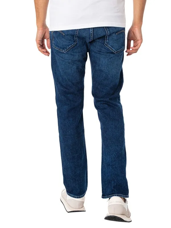 G-Star RAW Mosa Straight Jeans - Faded Atlantic Ocean