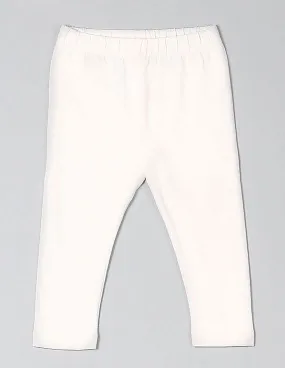 GAP Girls White Stretch Jersey Leggings