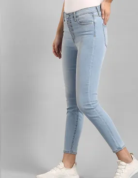 GAP Women Blue Super Skinny Fit High Waist Jeans