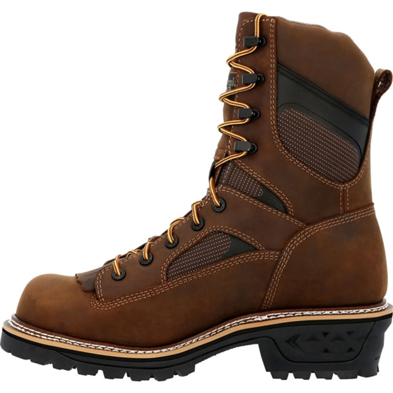 Georgia Boot GB00616 LTX Soft Toe Non-Insulated Brown Loggers