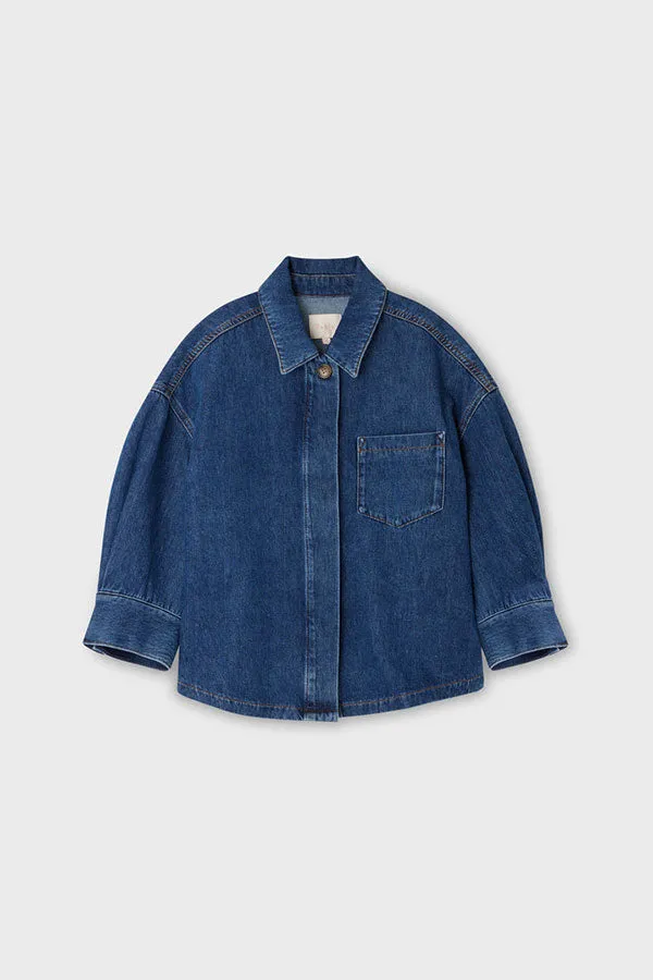 Gerard Darel & PabloVIOLAINE STRAIGHT RAW DENIM JACKET