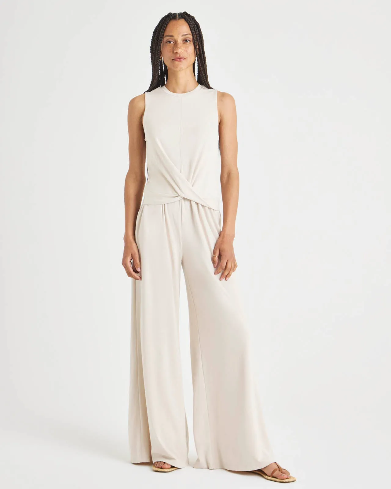 Giada Sandwash Palazzo Pant