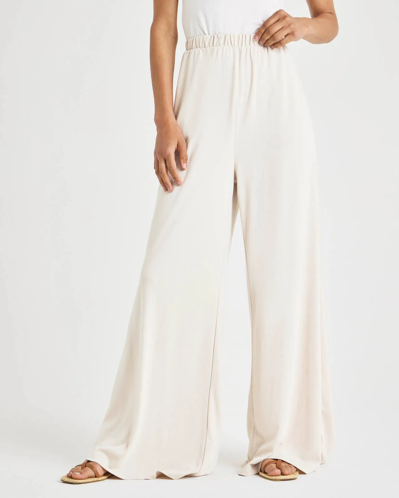 Giada Sandwash Palazzo Pant