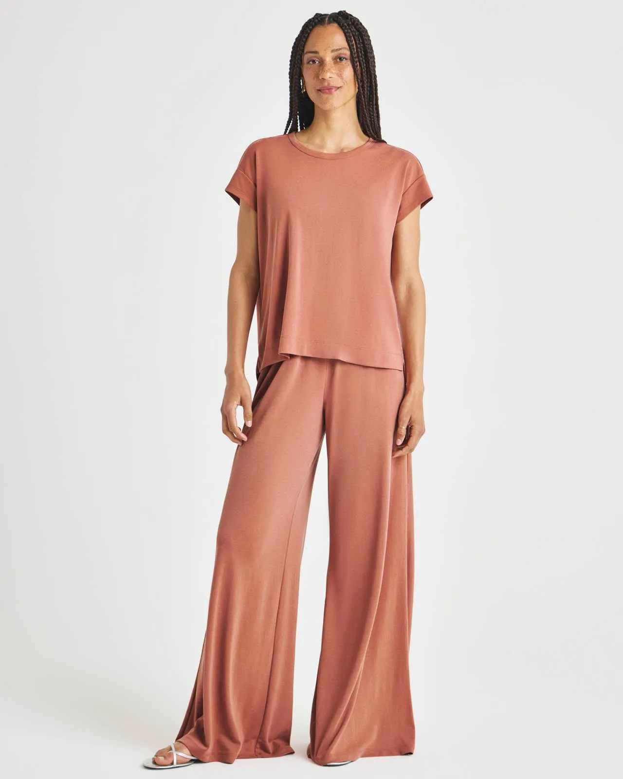 Giada Sandwash Palazzo Pant