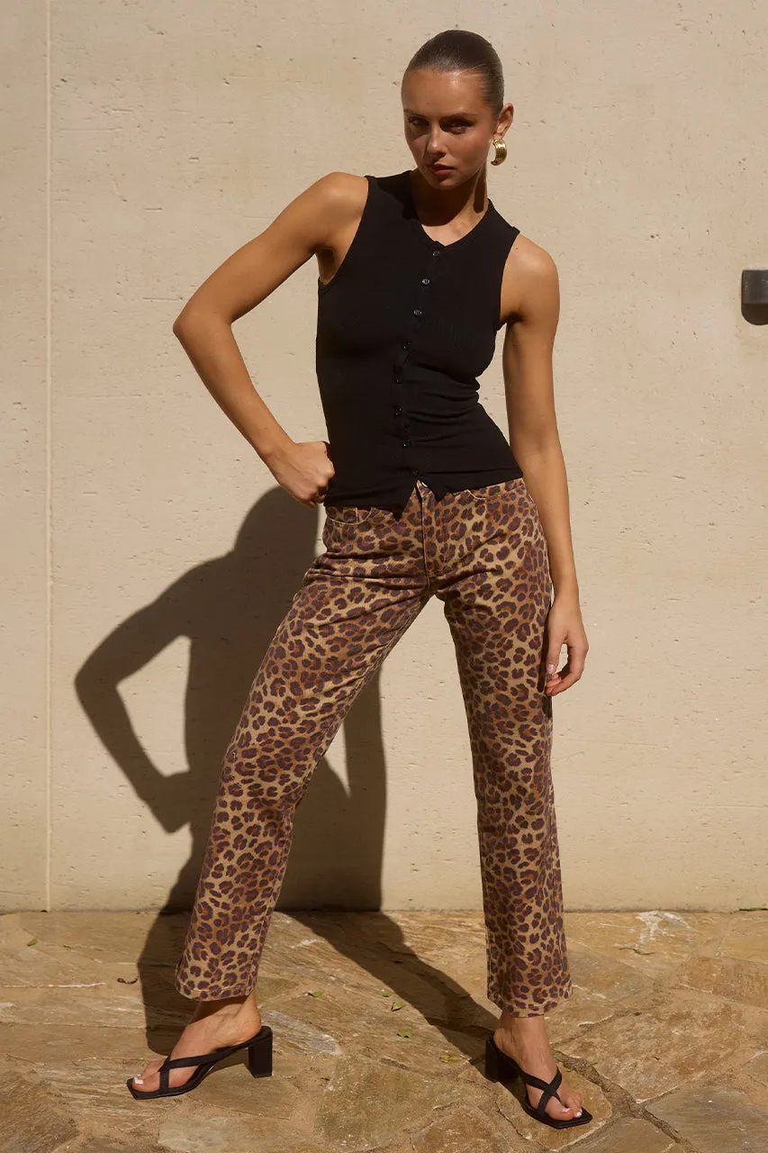 GIGI PANT - LEOPARD