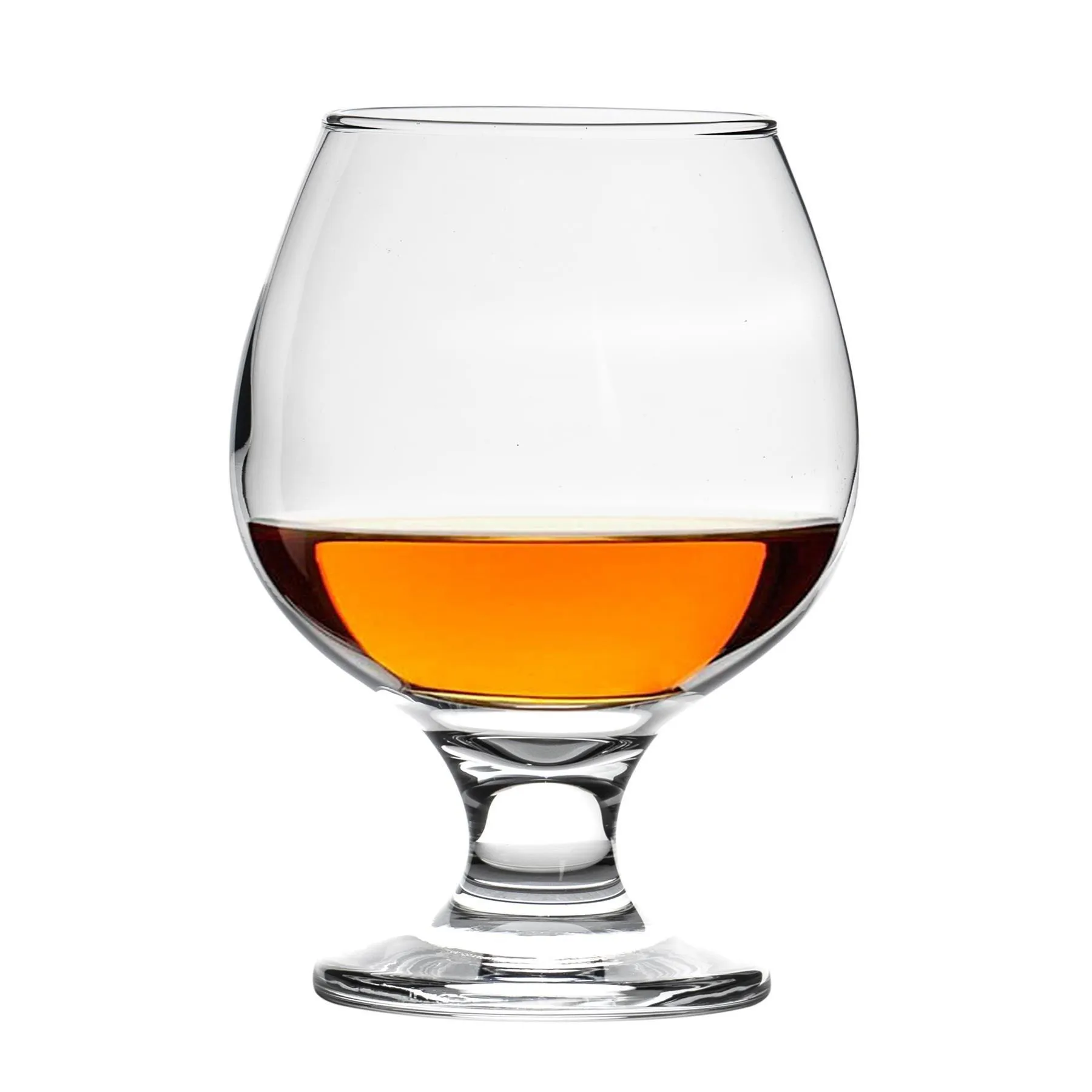 Glassware | Misket Brandy Snifter Glasses - 390ml - Clear - Pack of 12 | LAV