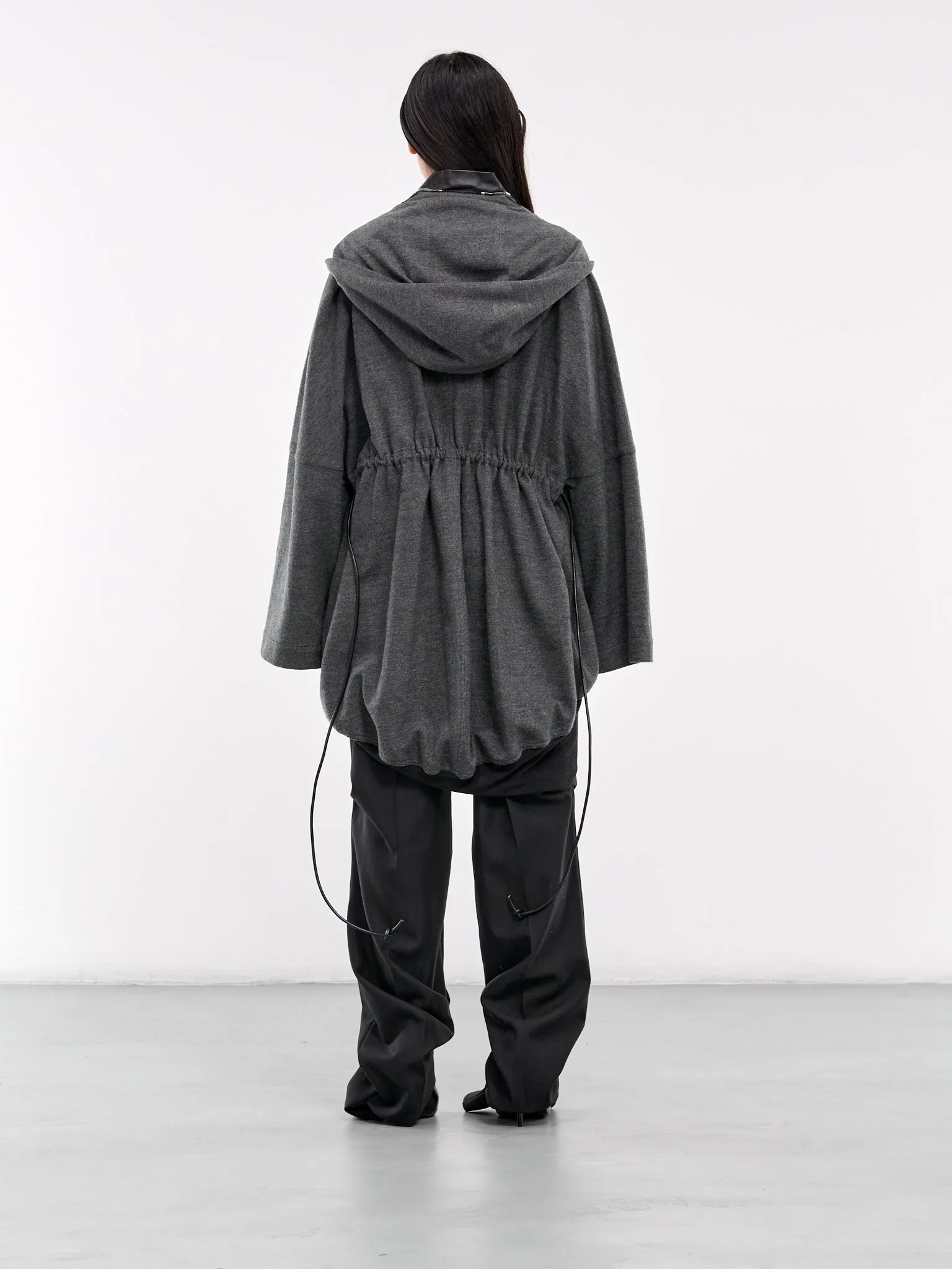 Hanger Hooded Jacket (T35-CHARCOAL)