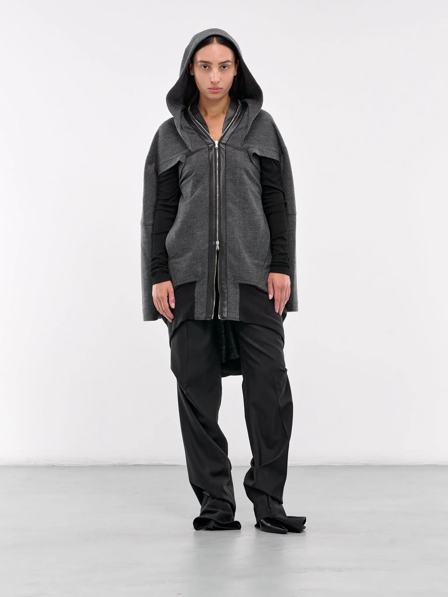 Hanger Hooded Jacket (T35-CHARCOAL)