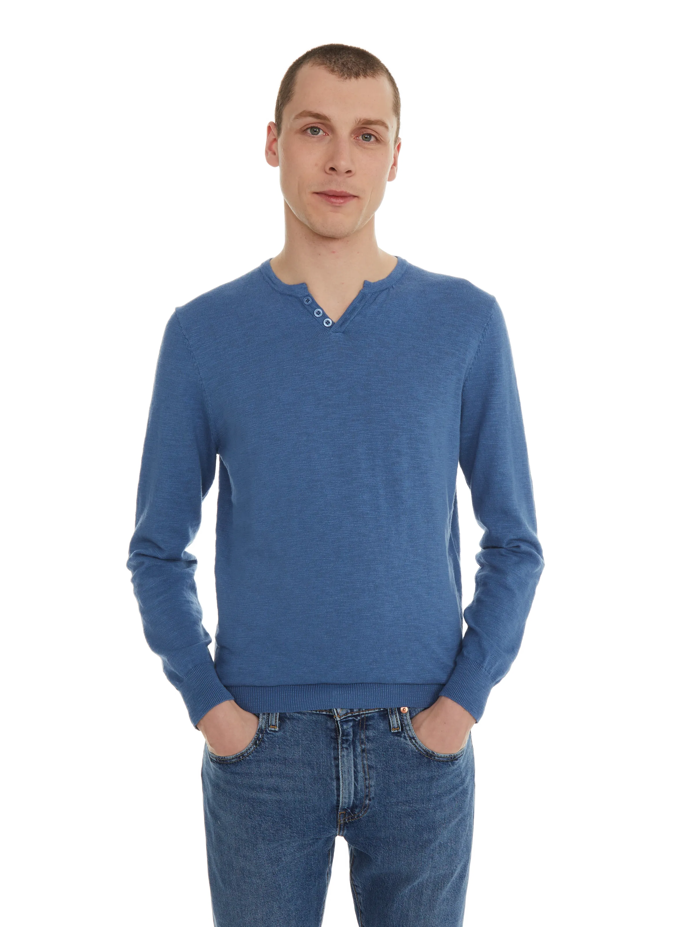 Harris wilson  Cotton Sweatshirt - Blue