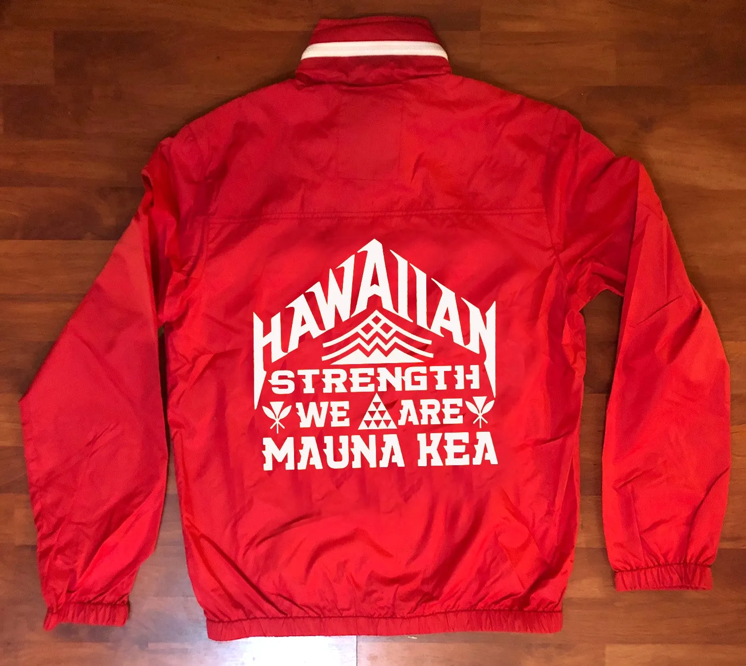 Hawaiian Mauna Kea Strength Zip Up Jackets