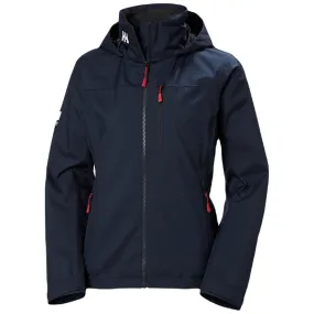 Helly Hansen Women's Navy Crew Hooded Jacket 2.0