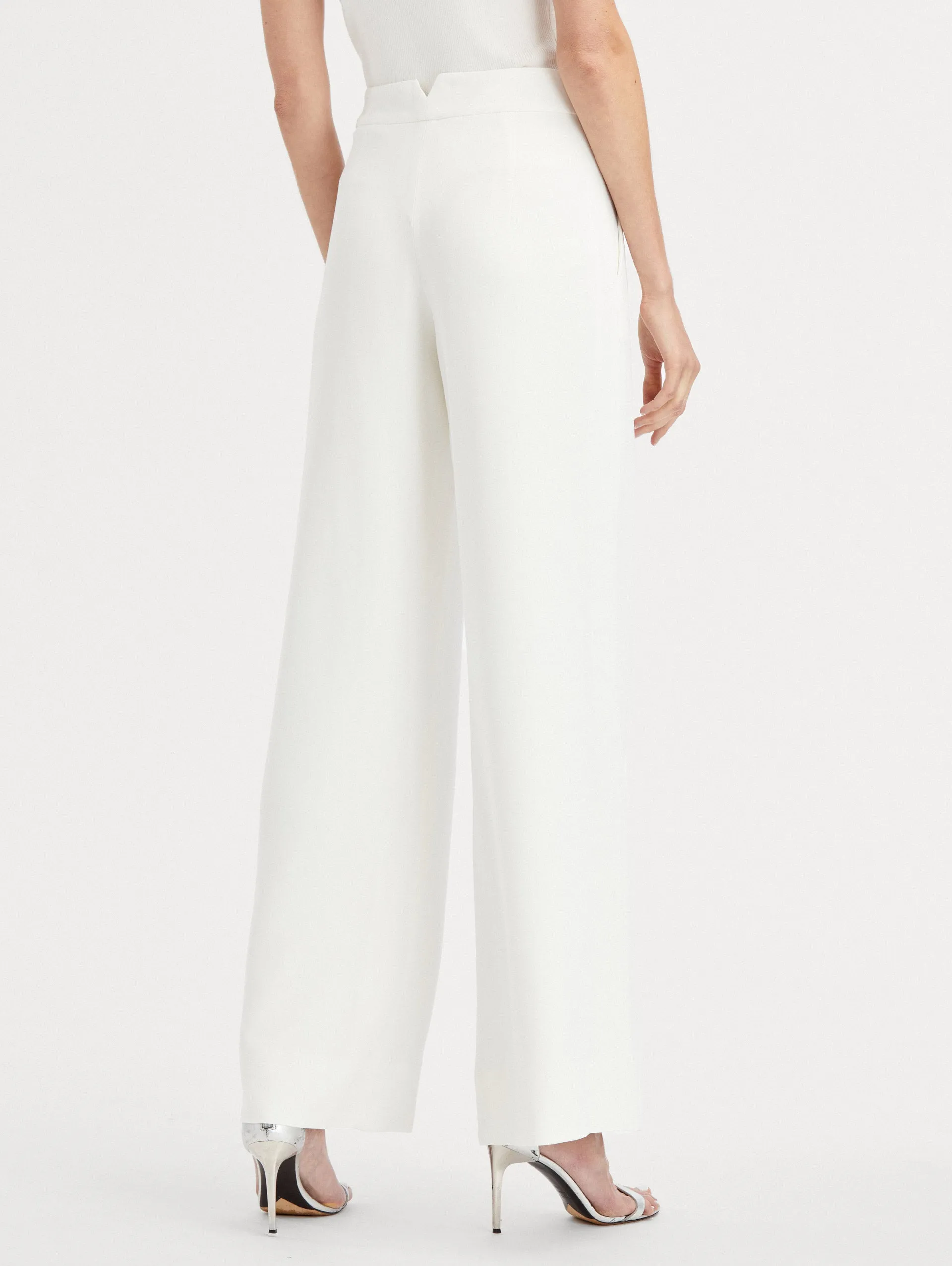 High Waisted Wide Leg Pant