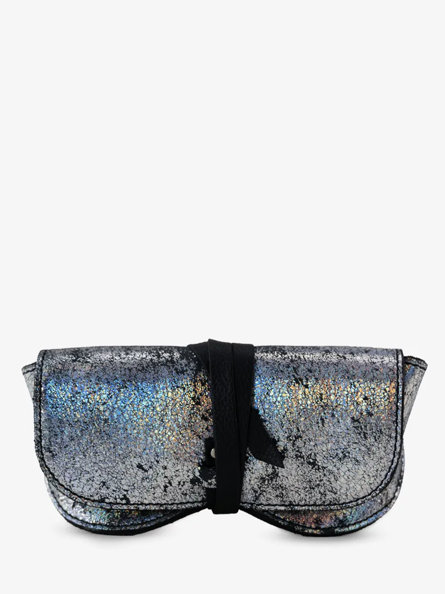 Holographic Leather Glasses Gase for Women - l'Étui à Lunettes Galaxy | PAUL MARIUS