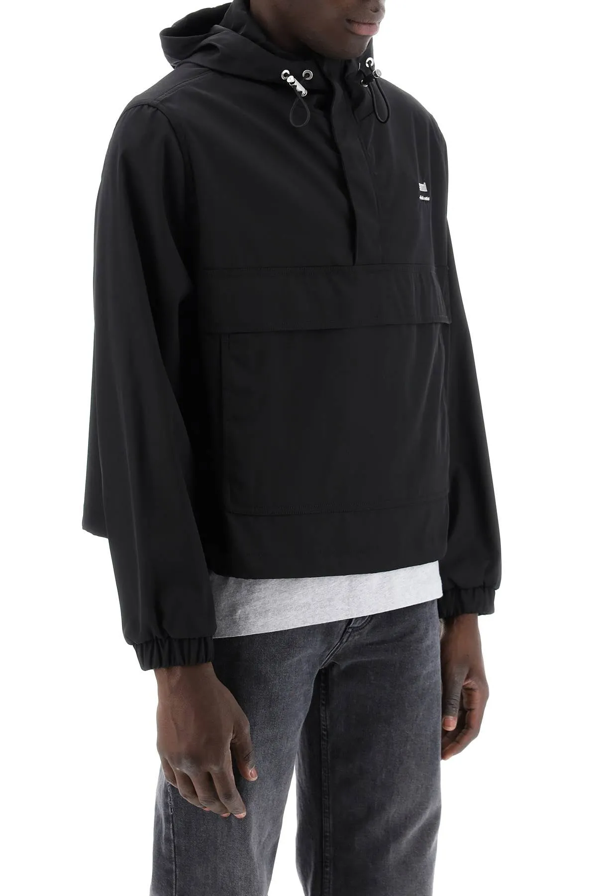 HOODED AMI WINDBREAKER