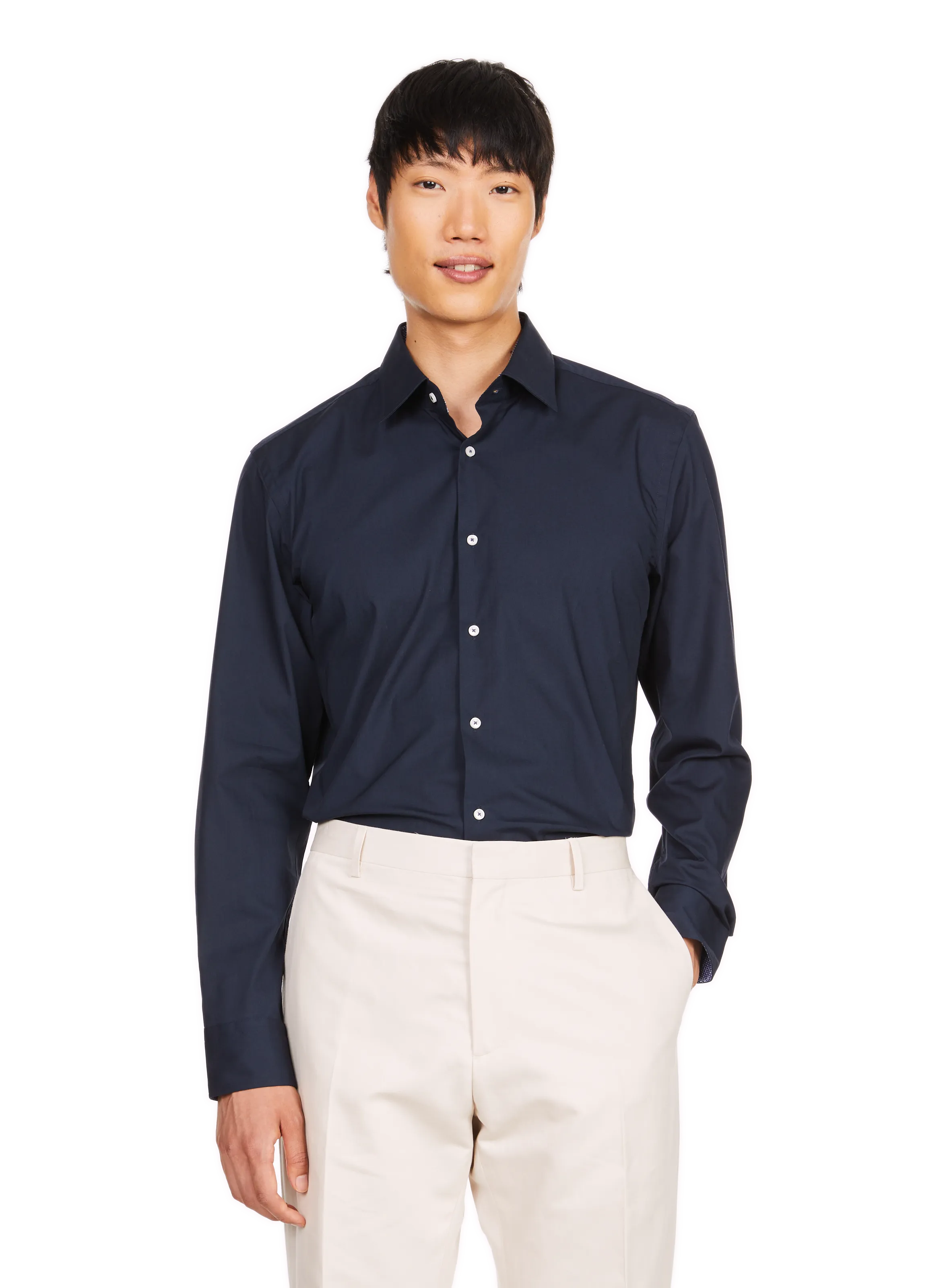 Hugo boss  Plain shirt - Blue