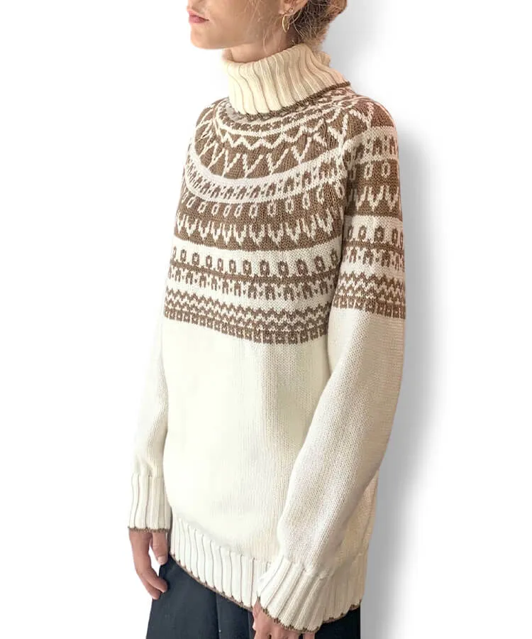 Jacquard sweater women’s