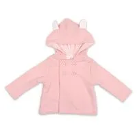 JCPenney The Peanutshell Baby Girls Midweight Pink Bunny Jacket