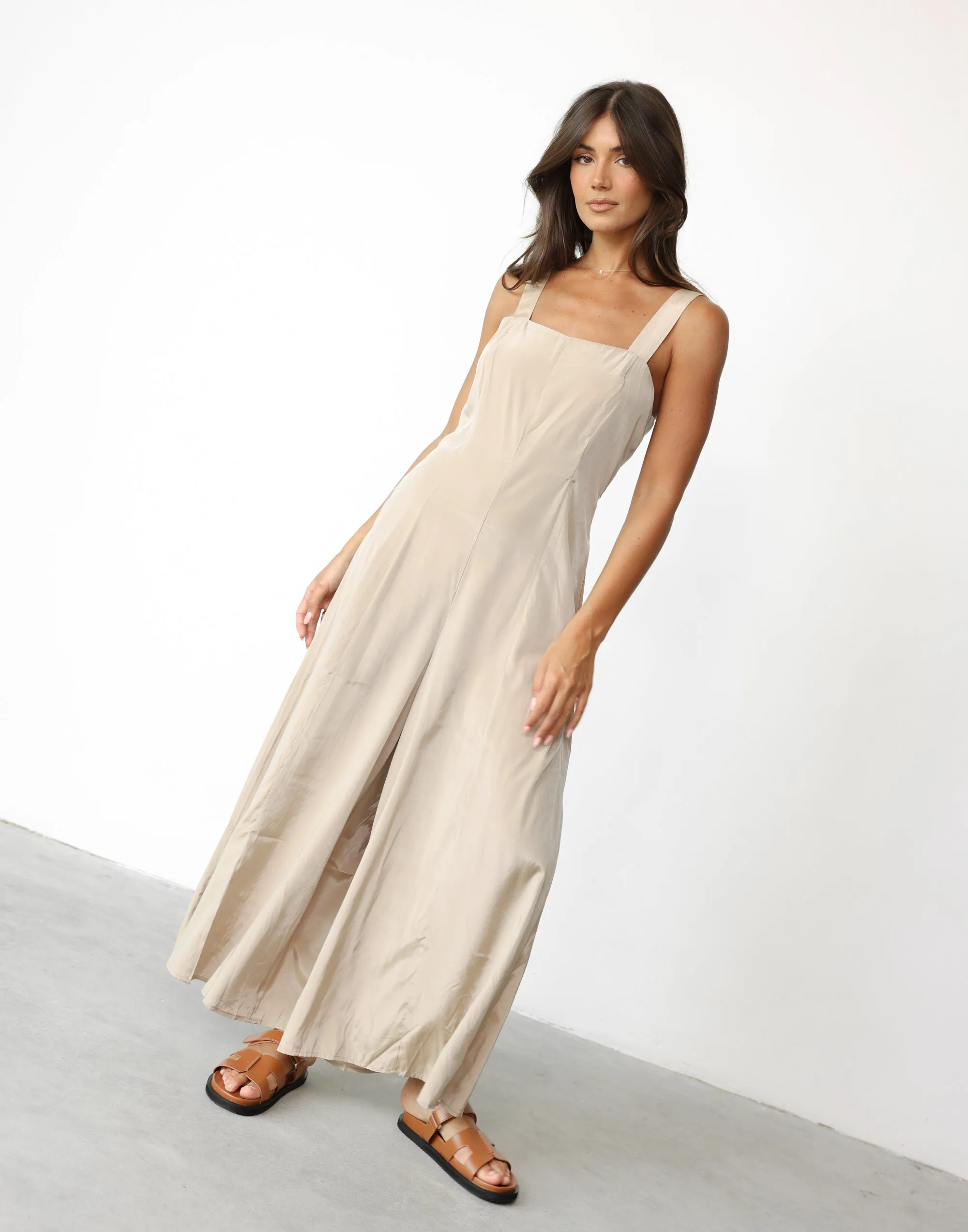 Jodi Jumpsuit (Beige)