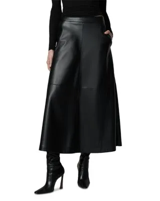 Joe's Jeans The Tavi Faux Leather Maxi Skirt