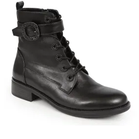 Karmen Leather Ankle Boots - KARMEN / 326 130