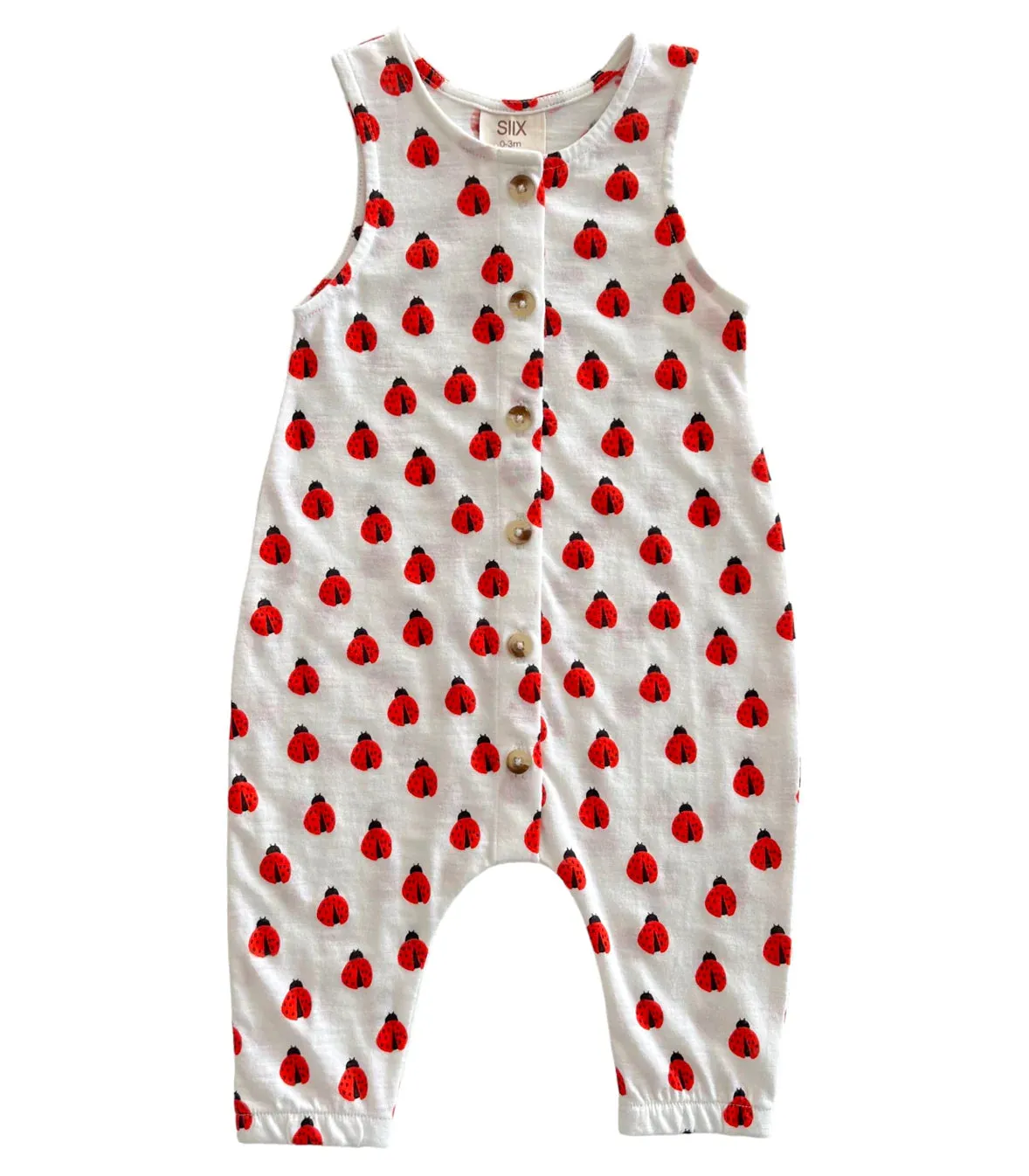 Ladybug / Organic Bay Jumpsuit