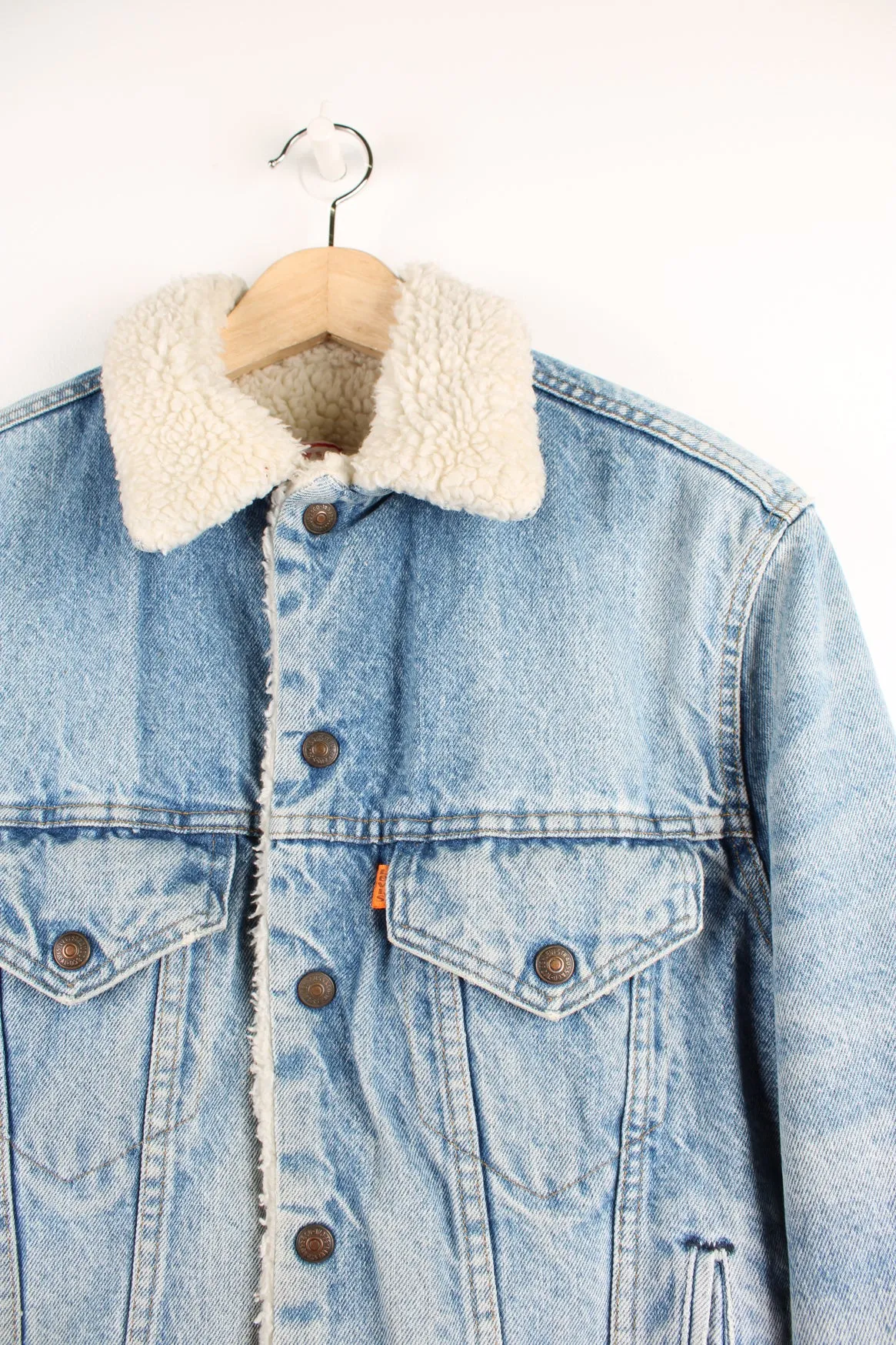 Levi's Denim Sherpa Jacket