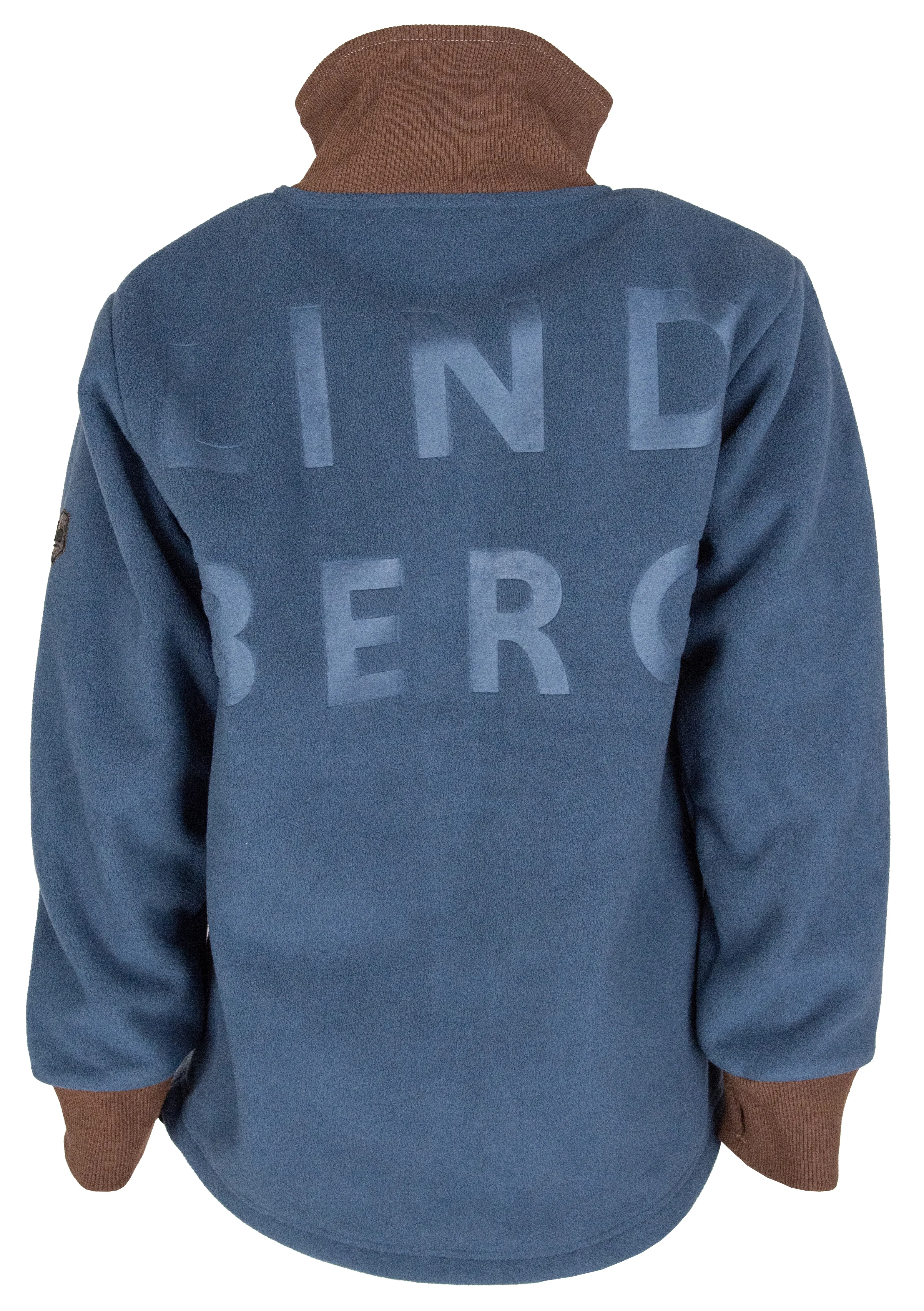 Lindberg Kids' Stormy Jacket Windfleece Grey/Dark Blue | Buy Lindberg Kids' Stormy Jacket Windfleece Grey/Dark Blue he