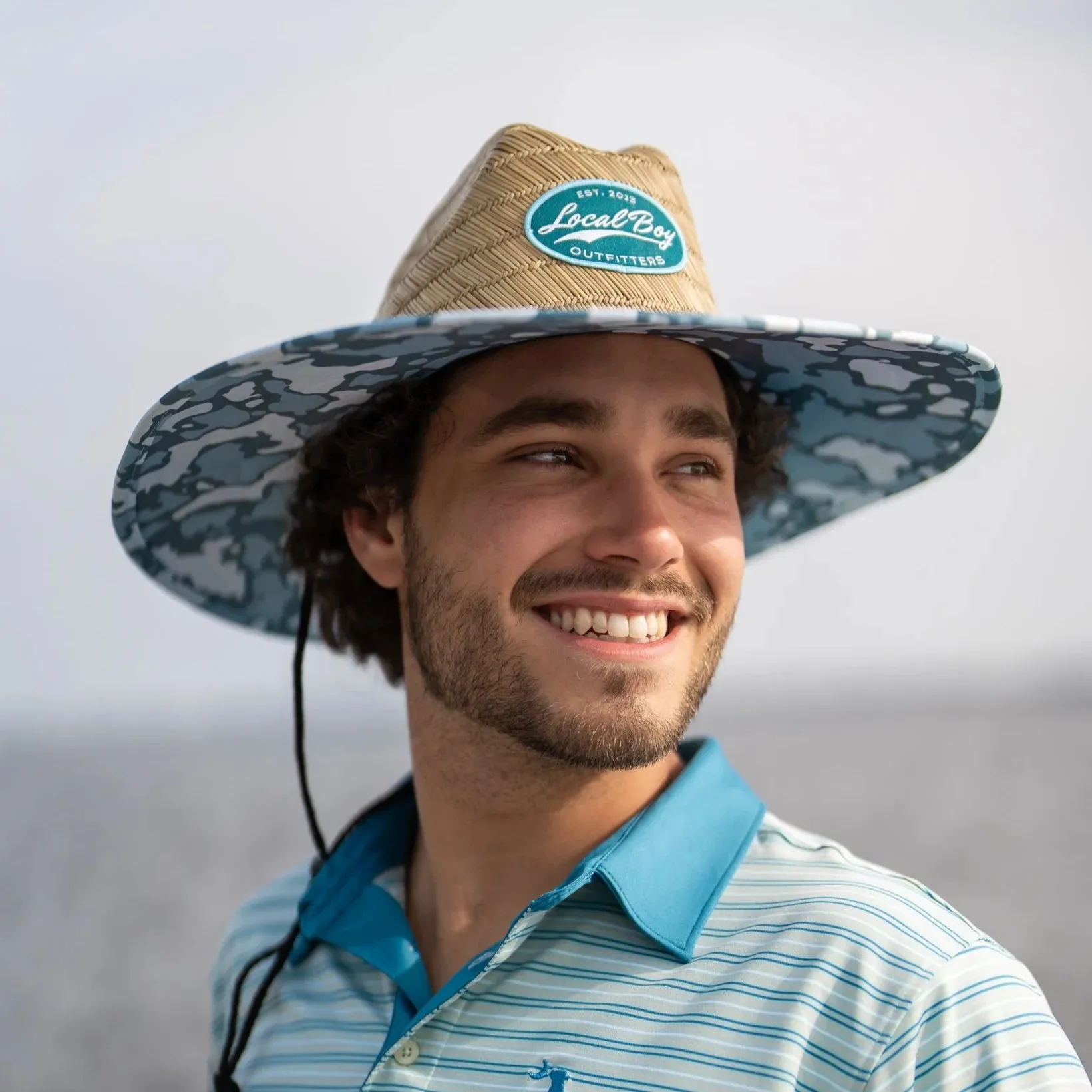 Local Boy Palm Breeze Hat Blue