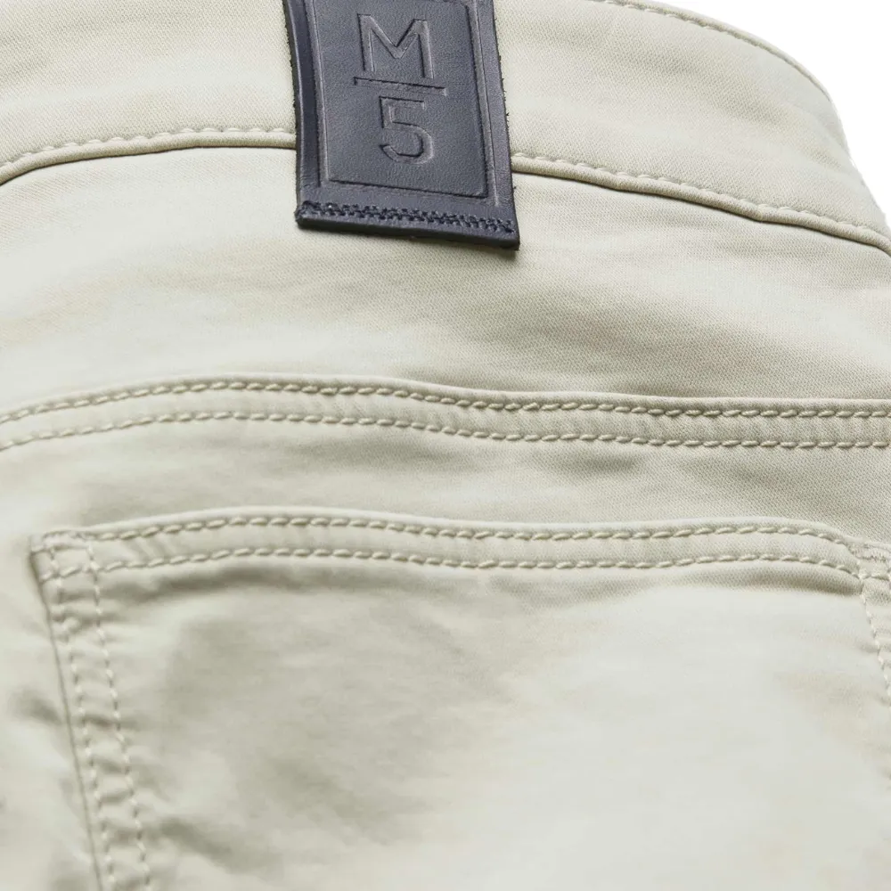 M5 Five Pocket Beige Slim Perfect Fit Jeans | Menswear Online