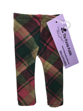 Maple Leaf Tartan Doll