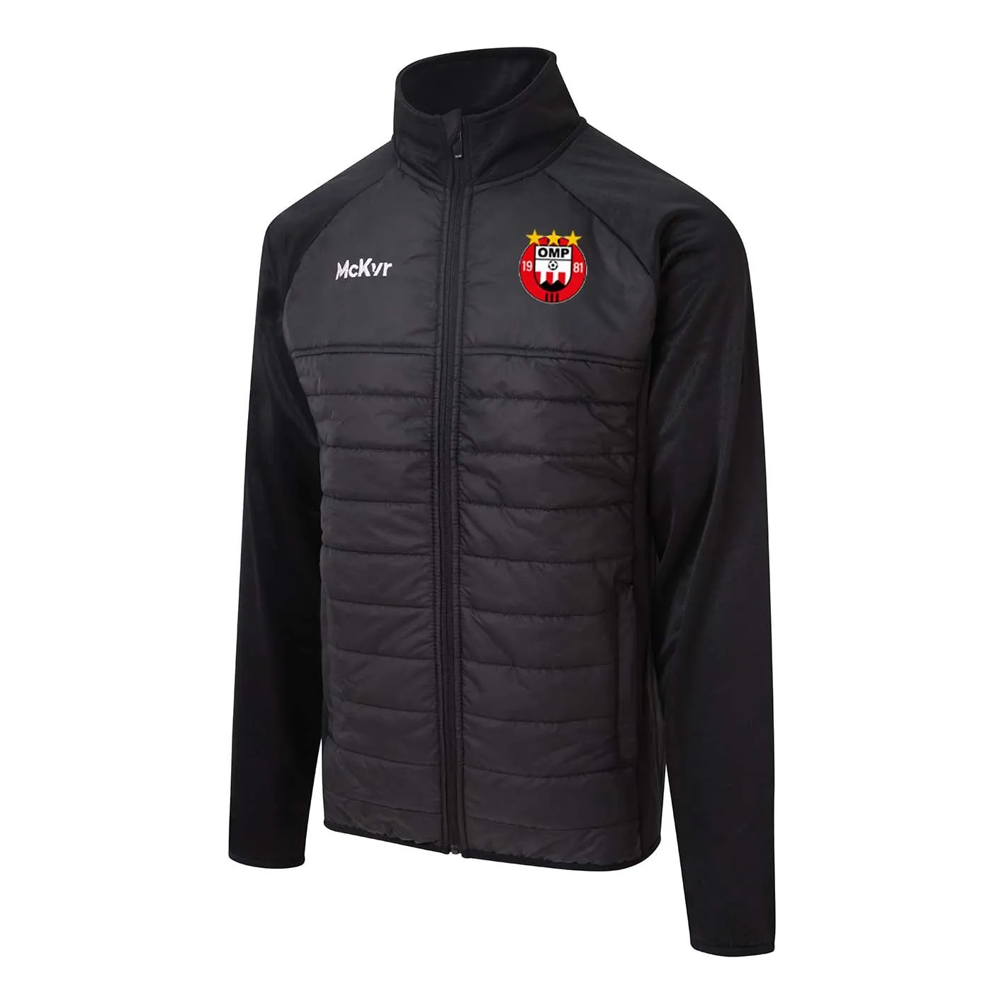 Mc Keever OMP United Core 22 Hybrid Jacket - Youth - Black