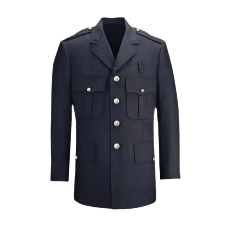 Men's Command Single Breasted Dress Coat | Navy