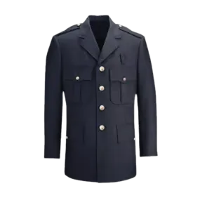 Men's Command Single Breasted Dress Coat | Navy