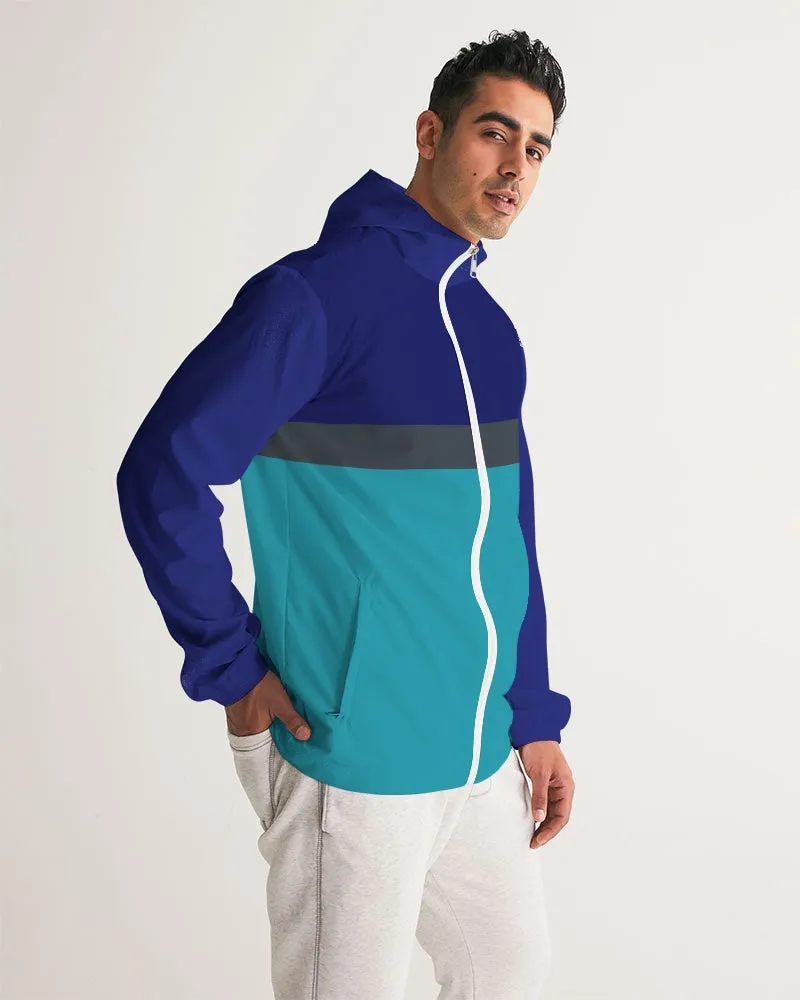 Men's FYC Zip Up Lightweight Windbreaker Water Resistant Jacket