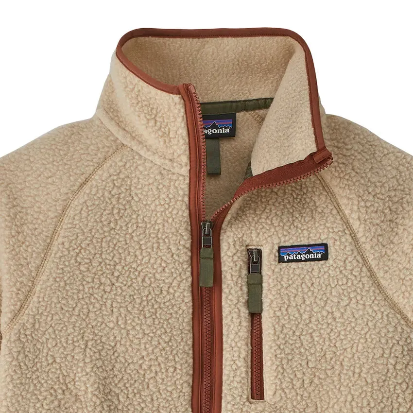 Men's Retro Pile Jacket - El Cap Khaki w/Sisu Brown