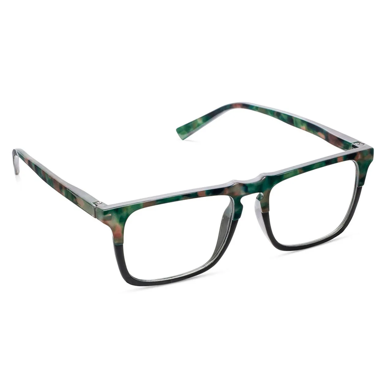 Men's Peepers Travel Glasses- Green Camo