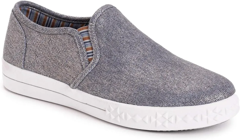 MUK LUKS Women's Street Savvy Sneaker-Blue Loafer