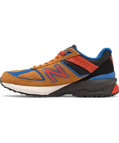 New Balance Men's 990V5 Trail Made In Usa Sneaker In Workwear/dark Blaze