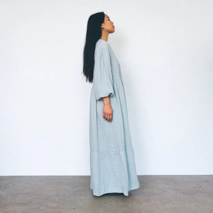 Nico Nico Woman Athena Long Dress Thyme Green