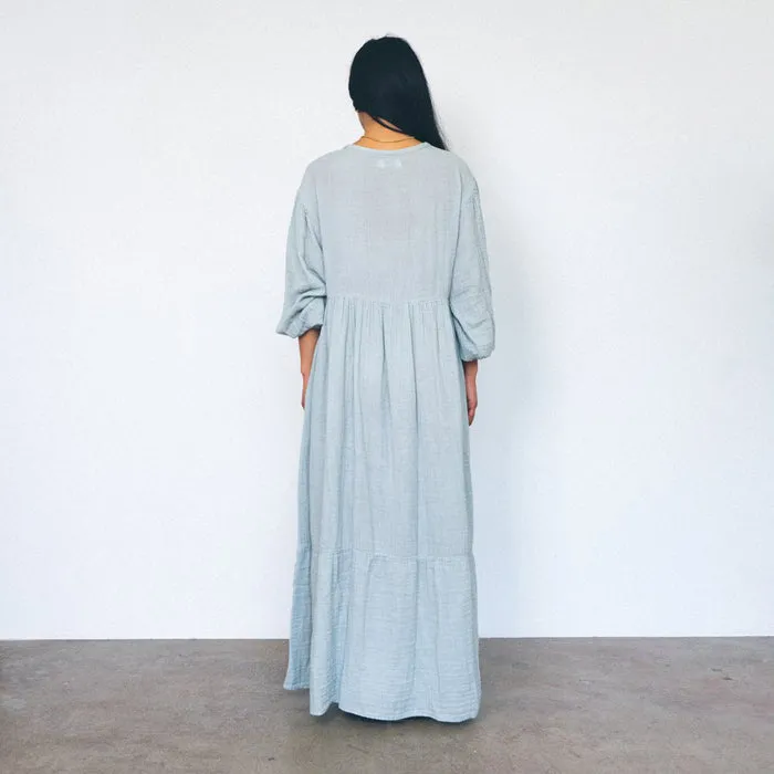 Nico Nico Woman Athena Long Dress Thyme Green