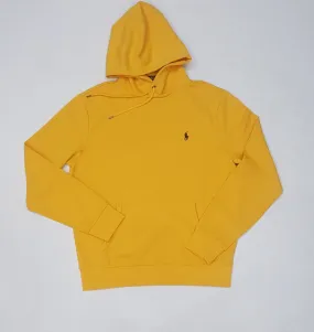 Nwt Polo Ralph Lauren Yellow Double Knit Pony Hoodie