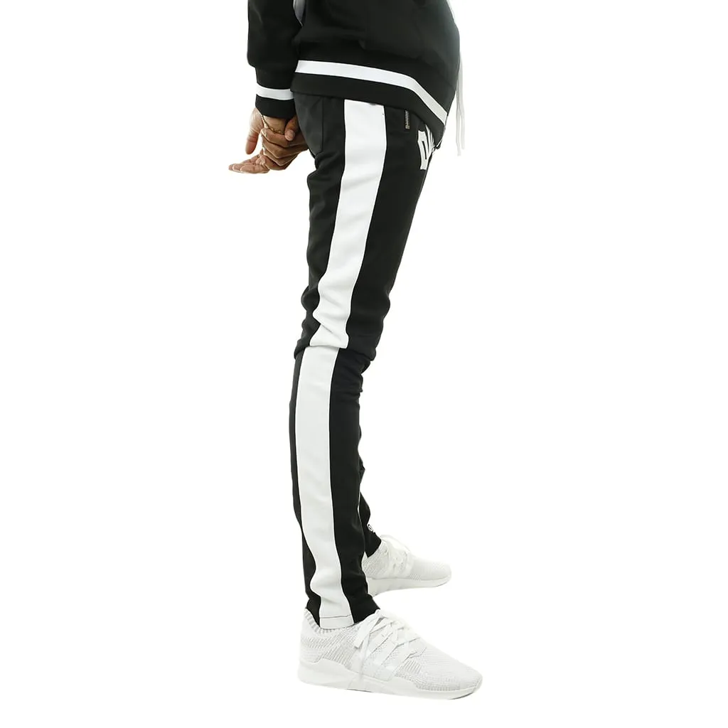 Own The Team Double Stripe Track Pant Black