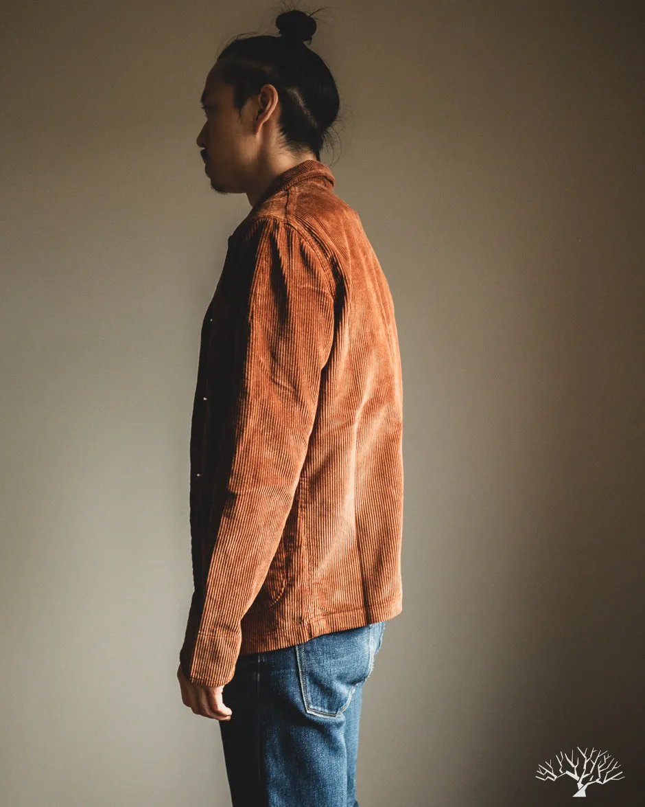 Painter Jacket Organic 8W Corduroy - Terracotta