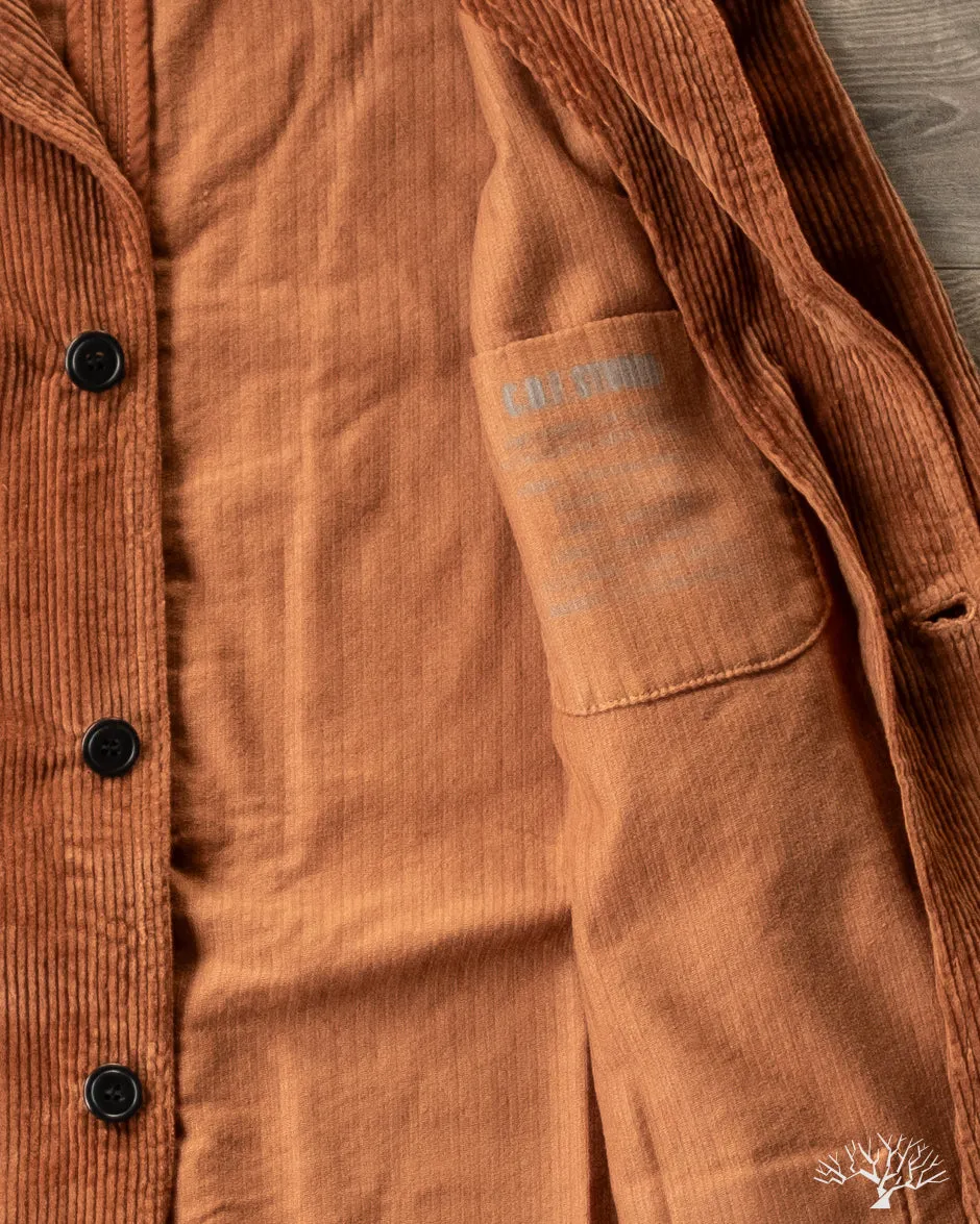 Painter Jacket Organic 8W Corduroy - Terracotta