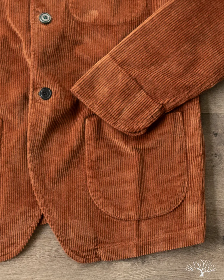 Painter Jacket Organic 8W Corduroy - Terracotta