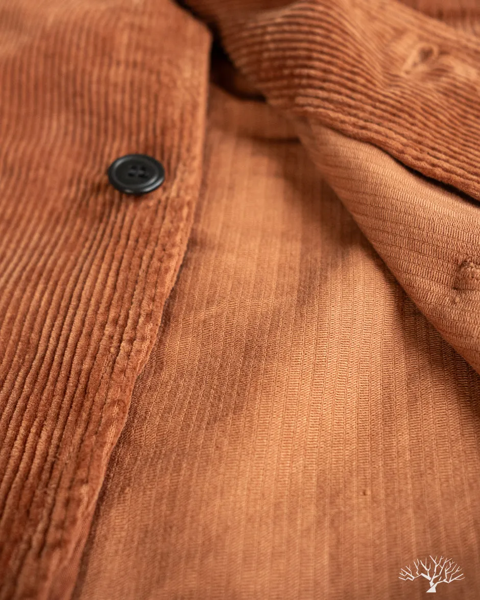 Painter Jacket Organic 8W Corduroy - Terracotta