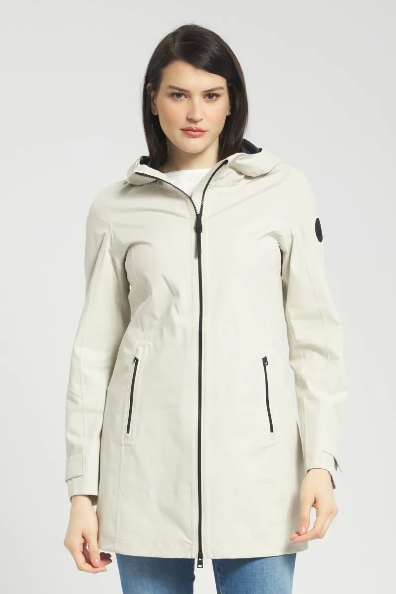 Parka Donna Beige