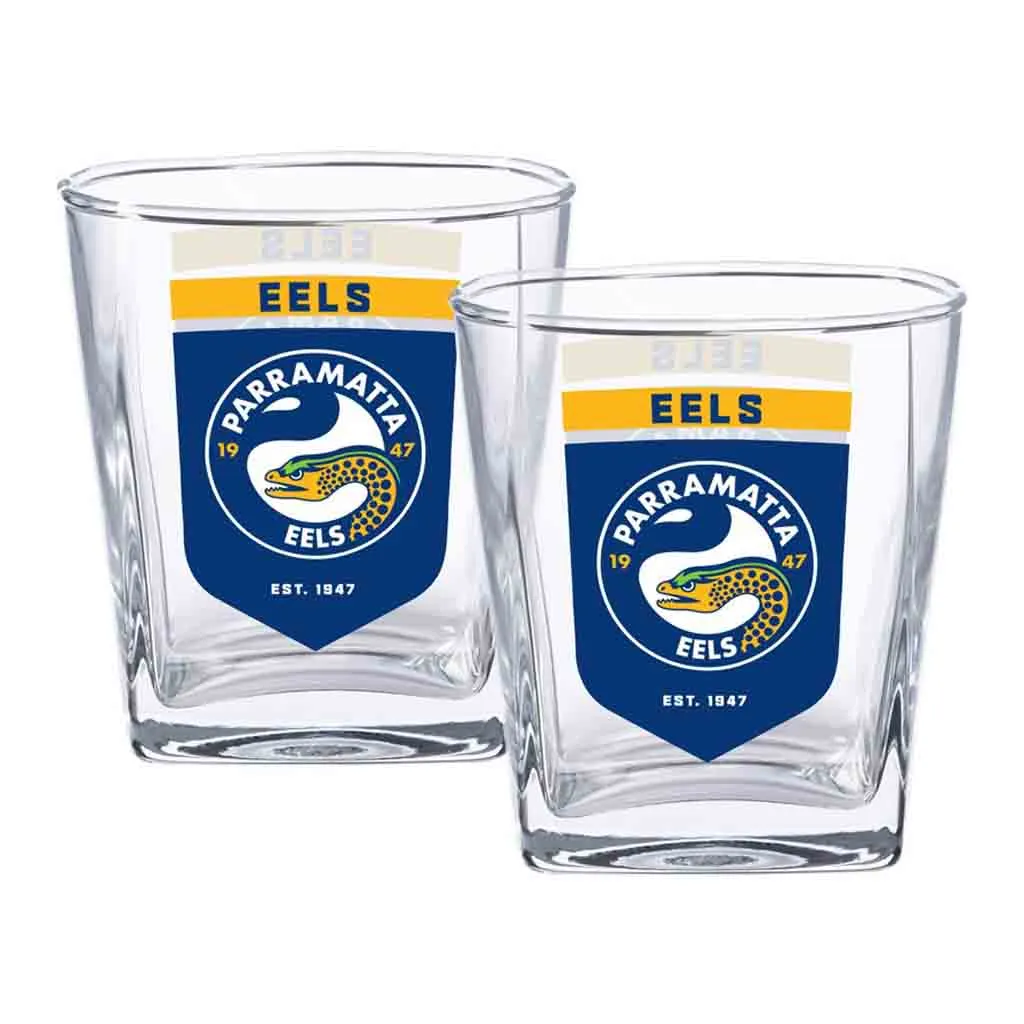 Parramatta Eels 2-Pack Spirit Glasses